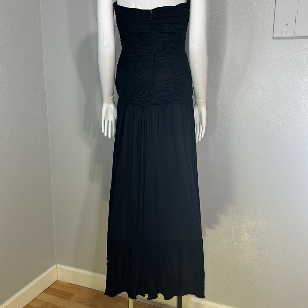 Vintage Oscar De La Renta Strapless Gown - Picture 7 of 11